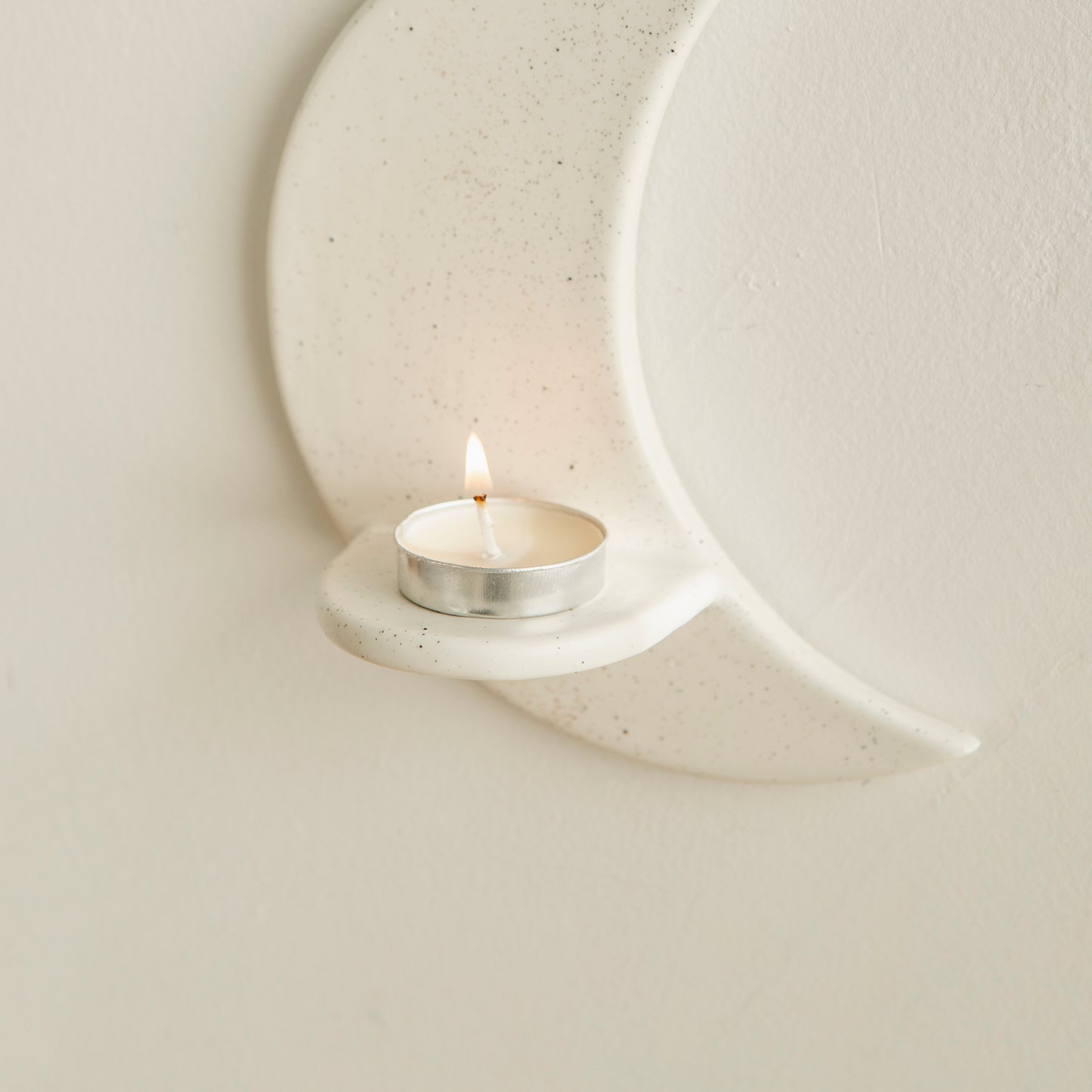 Crescent Moon Shelf for Wall