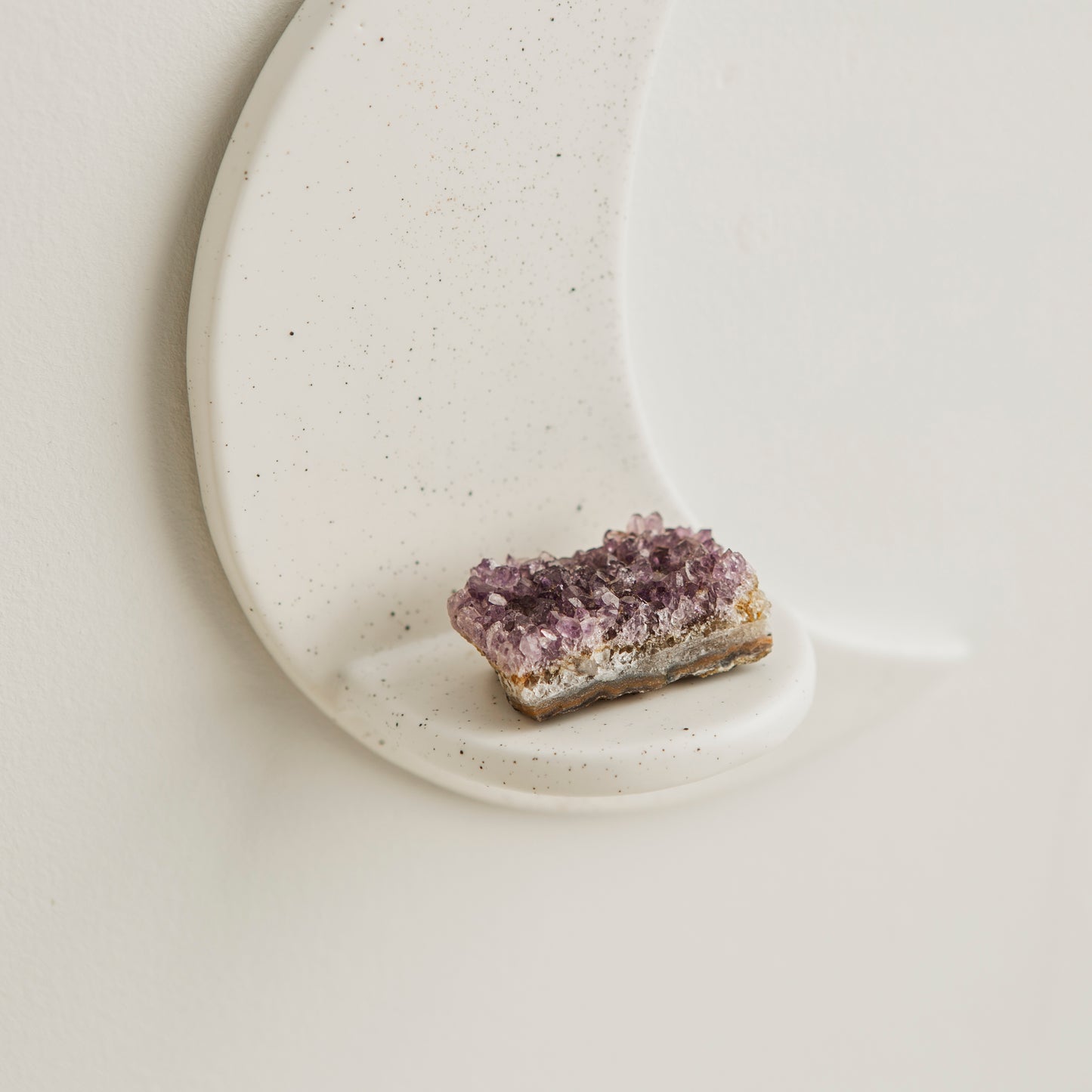 Crescent Moon Shelf for Wall