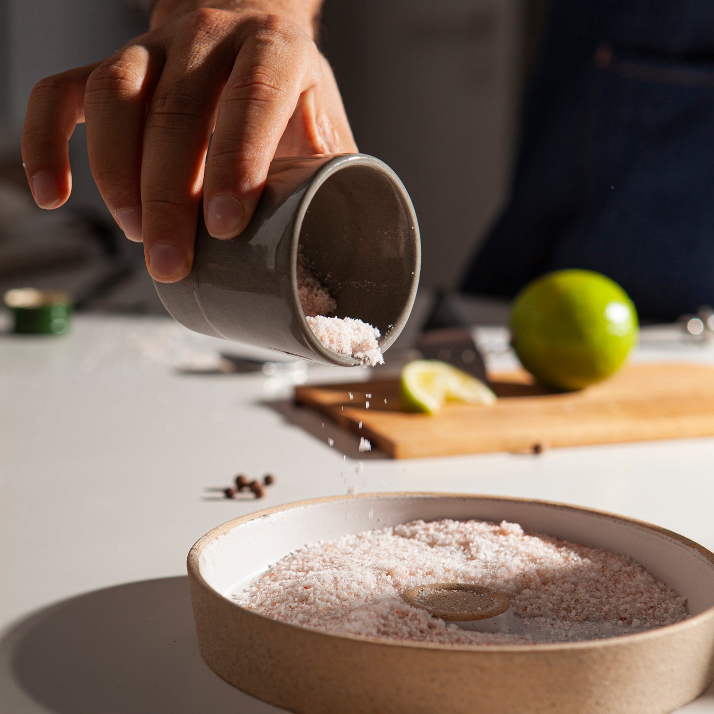 Salt and Sugar Rimmer with Lid