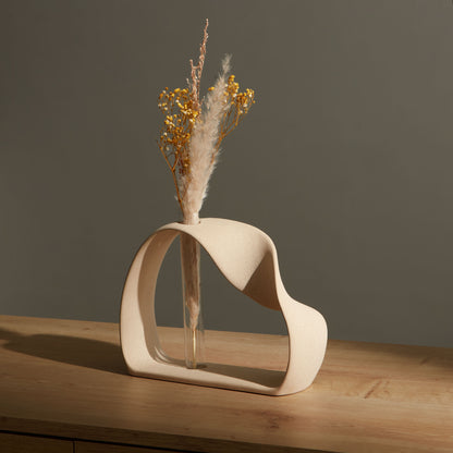 Ring Vase for Stem Flowers